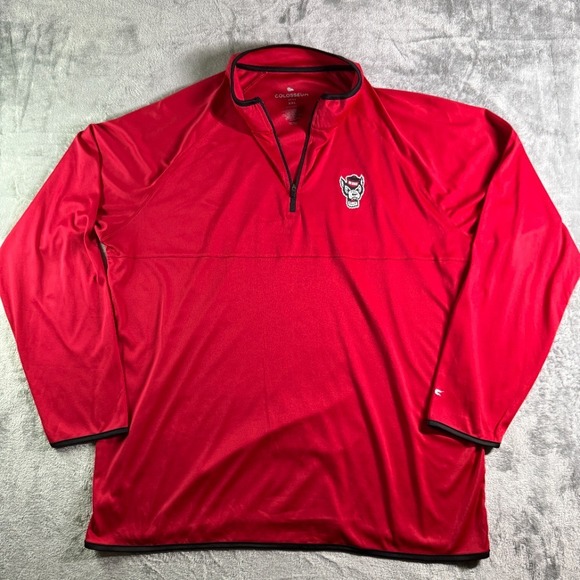 Colosseum NC State Wolfpack Pullover Jacket‎ Quarter Zip XXL - Picture 1 of 7